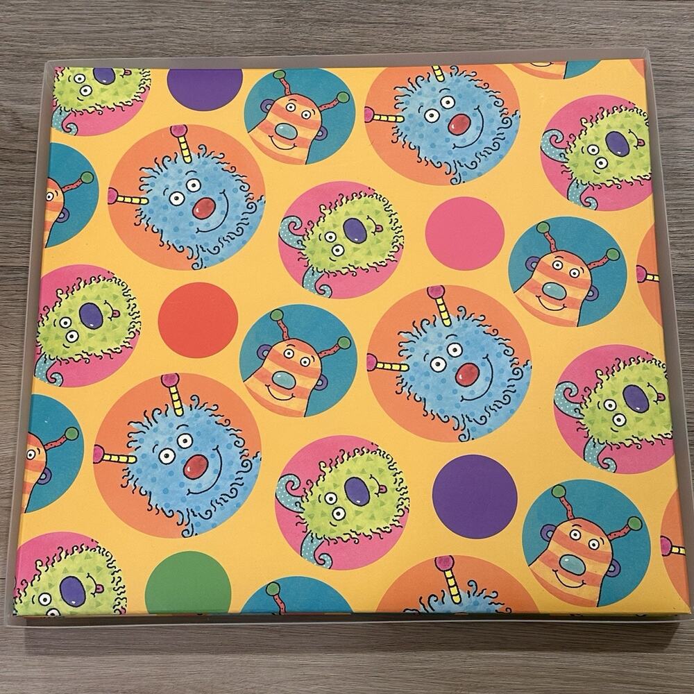 Pepper Pot NOS Vintage 2004 13-7272 Monster Large Scrapbook Kids Nostalgic Fun